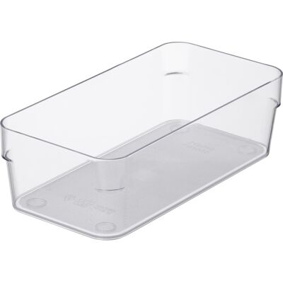 SmartStore Compact Sort Opbevaringsboks, Klar, 20x10cm SmartStore Compact Sort Opbevaringsboks, Klar, 20x10cm