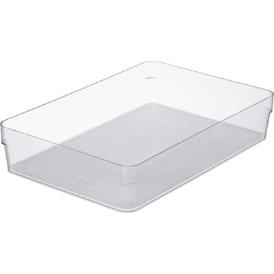 SmartStore Compact Sort Opbevaringsboks, Klar, 30x20cm SmartStore Compact Sort Opbevaringsboks, Klar, 30x20cm