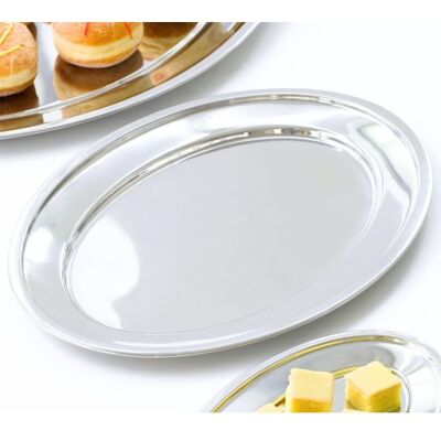 Steel Function Ovalt Fad, 37 X 23 Cm Steel Function Ovalt Fad, 37 X 23 Cm