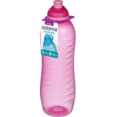 Sistema 620ml Squeeze Pink - Drikkeflaske Sistema 620ml Squeeze Pink - Drikkeflaske