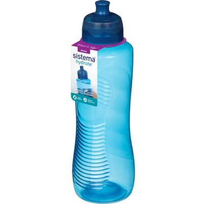 Sistema Gripper Drikkeflaske, 800ml, Blå Sistema Gripper Drikkeflaske, 800ml, Blå