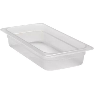 Cambro GN1/3-65 mm Gennemsigtig Polypropylen Madopbevaringsbeholder Cambro GN1/3-65 mm Gennemsigtig Polypropylen Madopbevaringsbeholder