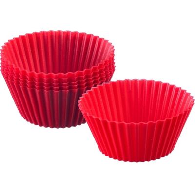 Westmark Muffinforme, Silikone, Rød, Ø7cm, 6 Stk Westmark Muffinforme, Silikone, Rød, Ø7cm, 6 Stk