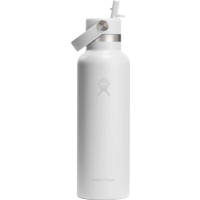 Hydro Flask Flex Straw Drikkeflaske, Hvid, 621 Ml. Hydro Flask Flex Straw Drikkeflaske, Hvid, 621 Ml.