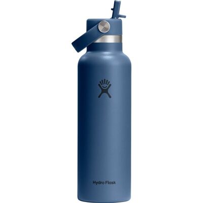 Hydro Flask Flex Straw Drikkeflaske, Blå, 621 Ml. Hydro Flask Flex Straw Drikkeflaske, Blå, 621 Ml.