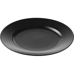 Aida Groovy Frokosttallerken, Sort Aida Groovy Frokosttallerken, Sort