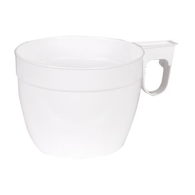 No-Name Kaffekop Med Hank, Hvidt, 15 Cl No-Name Kaffekop Med Hank, Hvidt, 15 Cl