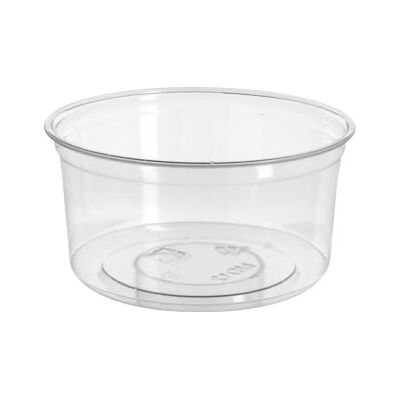 No-Name Deli Pot, Rund, Rpet, Klar, 350 Ml, 50 Stk. No-Name Deli Pot, Rund, Rpet, Klar, 350 Ml, 50 Stk.