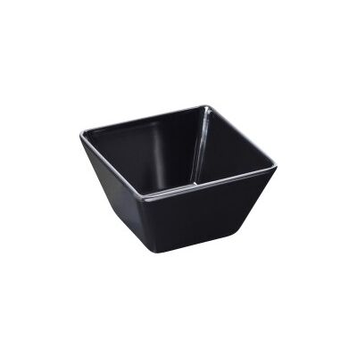 Brønnum Buffet-Line Skål, Melamin, 13x13x7cm, Sort Brønnum Buffet-Line Skål, Melamin, 13x13x7cm, Sort