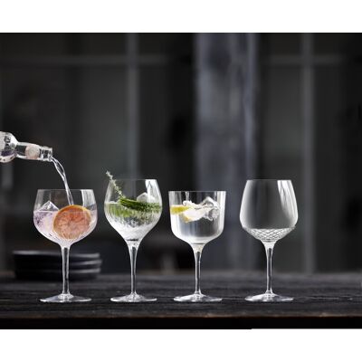 Luigi Bormioli Luigi Bormiogli Selection Gin & Tonic Glas, 4 Stk Luigi Bormioli Luigi Bormiogli Selection Gin & Tonic Glas, 4 Stk