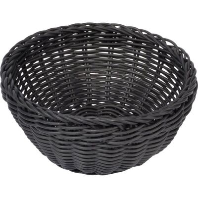 Aps Brødkurv, Pp, Sort, Ø20cm Aps Brødkurv, Pp, Sort, Ø20cm