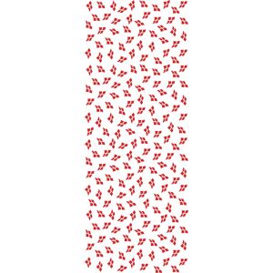 ASP-Holmblad Papirdug, 1,2 X 5 M, Hvid M. Dannebrogsflag ASP-Holmblad Papirdug, 1,2 X 5 M, Hvid M. Dannebrogsflag