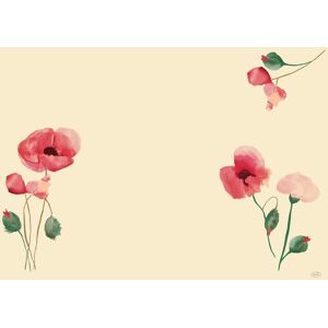 Dunicel Dækkeserviet, 30x40cm, Poppy Charm, 100stk Dunicel Dækkeserviet, 30x40cm, Poppy Charm, 100stk