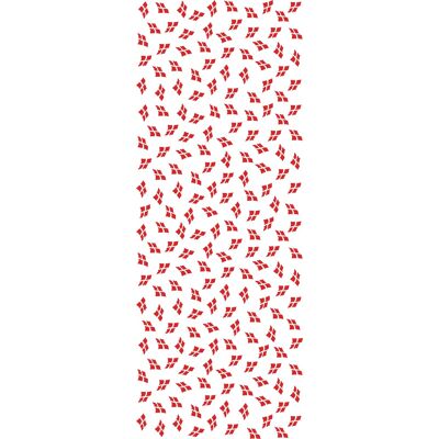 ASP-Holmblad Papirdug, 1,2 X 5 M, Hvid M. Dannebrogsflag ASP-Holmblad Papirdug, 1,2 X 5 M, Hvid M. Dannebrogsflag