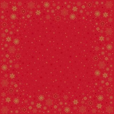 Dunicel Stikdug, 84x84 Cm, Stargazing Red, 20 Stk. Dunicel Stikdug, 84x84 Cm, Stargazing Red, 20 Stk.