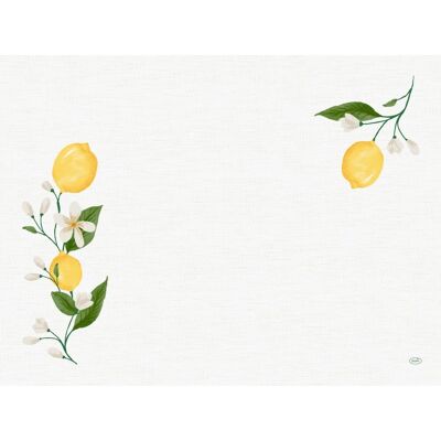 Duni Dækkeserviet, 30x40cm, Lemon Fiesta, 250 Stk. Duni Dækkeserviet, 30x40cm, Lemon Fiesta, 250 Stk.