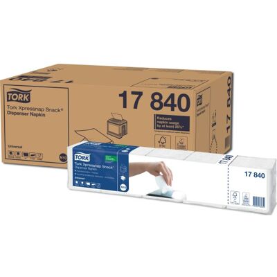 Tork N10 Xpressnap Serviet, 1-Lag, 1125 Stk. Tork N10 Xpressnap Serviet, 1-Lag, 1125 Stk.