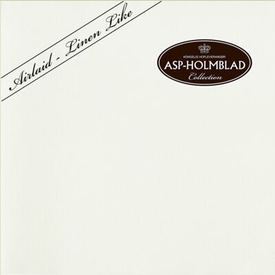 ASP-Holmblad Middagsserviet, Airlaid, Hvid, 12 Stk. ASP-Holmblad Middagsserviet, Airlaid, Hvid, 12 Stk.
