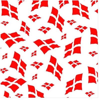 ASP-Holmblad Frokostserviet, 3-Lags, Dannebrogsflag Små, 20 Stk ASP-Holmblad Frokostserviet, 3-Lags, Dannebrogsflag Små, 20 Stk