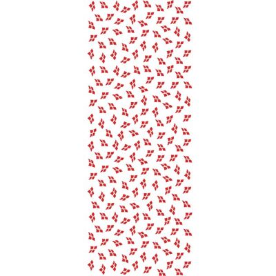 ASP-Holmblad Papirdug, 1,2 X 5 M, Hvid M. Dannebrogsflag ASP-Holmblad Papirdug, 1,2 X 5 M, Hvid M. Dannebrogsflag