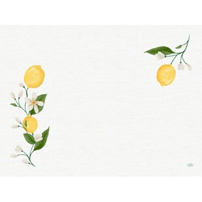 Duni Dækkeserviet, 30x40cm, Lemon Fiesta, 250 Stk. Duni Dækkeserviet, 30x40cm, Lemon Fiesta, 250 Stk.