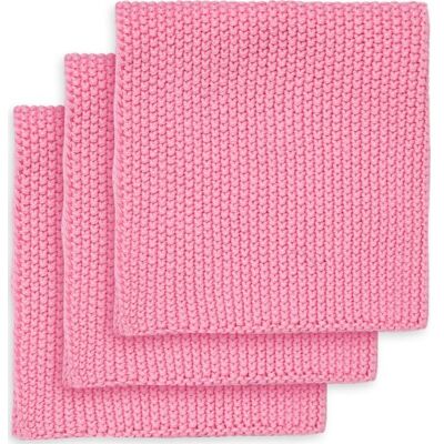 Engholm Karklud, Bomuld, 25x25 Cm, Lyserød, 3 Stk Engholm Karklud, Bomuld, 25x25 Cm, Lyserød, 3 Stk