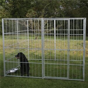 Hortus Hundegård Mellem Model (7 Sidemoduler + Lågemodul) Hortus Hundegård Mellem Model (7 Sidemoduler + Lågemodul)