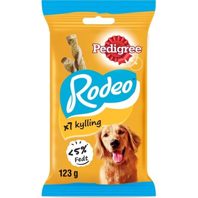 Pedigree Rodeo Tyggestænger, Kylling, 7 Stk. Pedigree Rodeo Tyggestænger, Kylling, 7 Stk.
