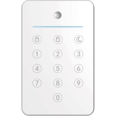 Sikkerthjem S6evo Smartpad Med Nøglebriklæser Sikkerthjem S6evo Smartpad Med Nøglebriklæser