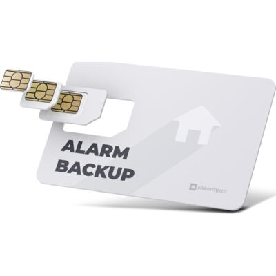 Sikkerthjem Alarm Backup Sim (12 Mdr) Sikkerthjem Alarm Backup Sim (12 Mdr)