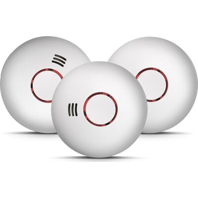 Housegard Origo Trådløs Røg- Og Temperaturalarm 3-pack Housegard Origo Trådløs Røg- Og Temperaturalarm 3-pack