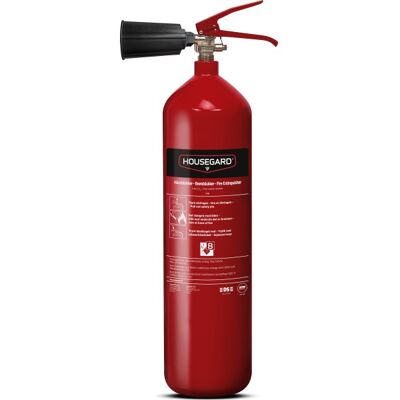 Housegard Co2 Brandslukker 2 Kg Rød Housegard Co2 Brandslukker 2 Kg Rød