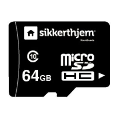 Sikkerthjem 64 Gb Microsd-Kort Sikkerthjem 64 Gb Microsd-Kort