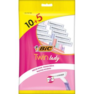 Bic Twin Lady Engangsskraber, 15 Skrabere