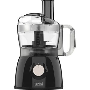 Black & Decker Foodprocessor, 600w, Sort