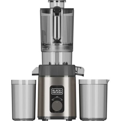 Black & Decker Juicer Slow Juicer 1400w Rustfrit Stå Black & Decker Juicer Slow Juicer 1400w Rustfrit Stå