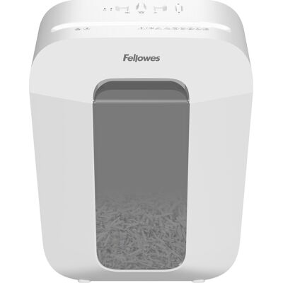 Fellowes Powershred Lx50 Cross-Cut Makulator, Hvid Fellowes Powershred Lx50 Cross-Cut Makulator, Hvid