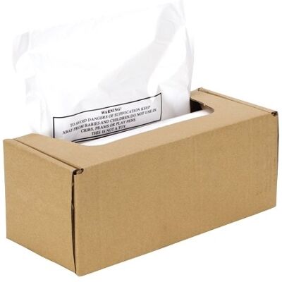 Fellowes 3608401 Makulatorposer, 20 Liter, 50 Stk. Fellowes 3608401 Makulatorposer, 20 Liter, 50 Stk.