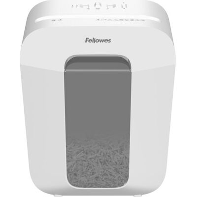 Fellowes Powershred Lx50 Cross-Cut Makulator, Hvid Fellowes Powershred Lx50 Cross-Cut Makulator, Hvid