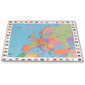 Bantex Skriveunderlag   44x63 Cm   Europakort