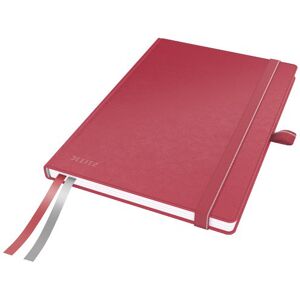 Leitz Complete Notesbog   A5   Kvadreret   Rød