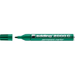 Edding 2000c Permanent Marker   Grøn