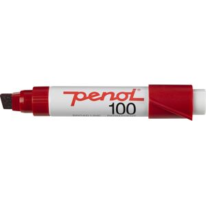 Penol 100 Permanent Marker   Rød