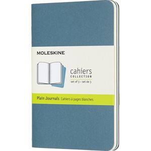 Moleskine Cahier Notesbog   Pkt.   Blan.   Blå