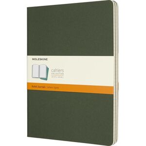 Moleskine Cahier Notesbog   Xl   Linj.   Grøn