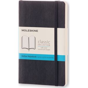 Moleskine Clas. S Notesbog   Pkt.   Dot.   Sort