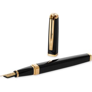 Waterman Exception S.Laque Black Gt Fyldepen   F