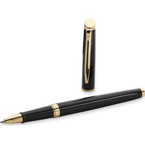 Waterman Hémisphère Black Lacquer Gt Rollerpen   F