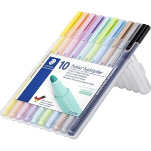 Staedtler Triplus Highlighter   10 Farver