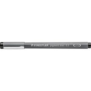 Staedtler Pigment 308 Fineliner   0,3 Mm   Sort